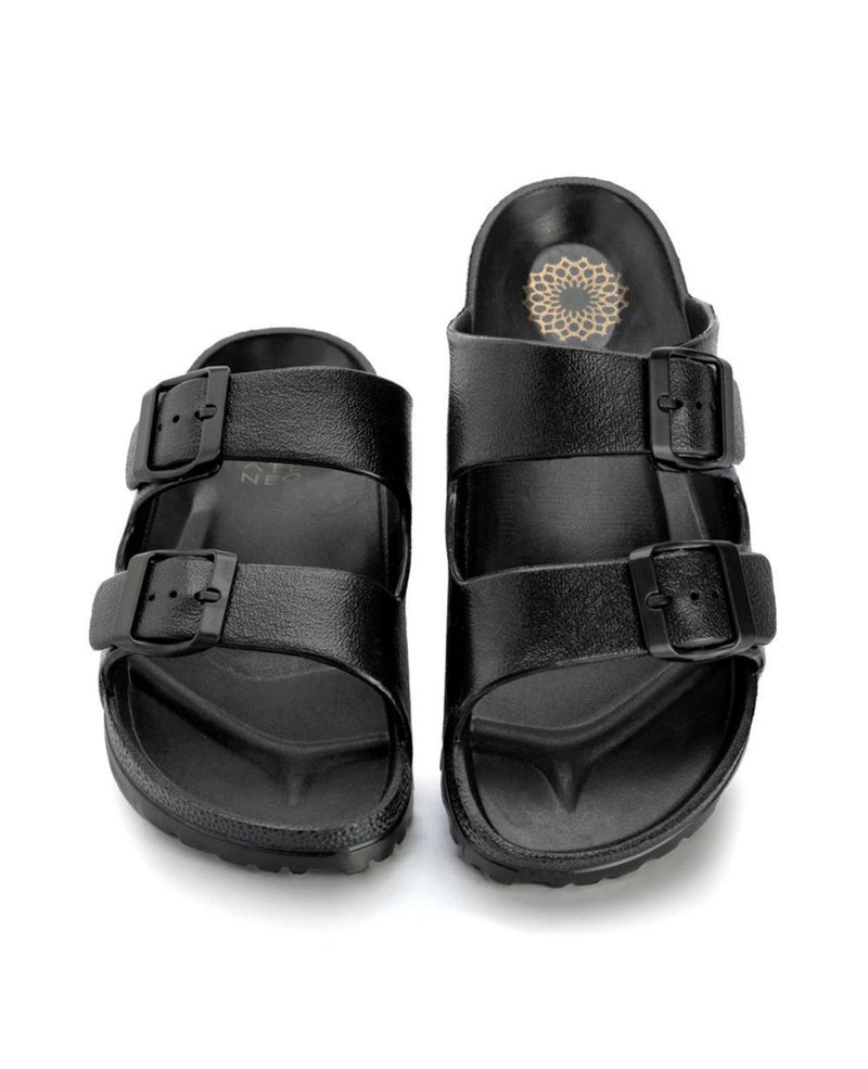 Γυναικείες Παντόφλες Μαύρο - ATENEO Sea Sandals