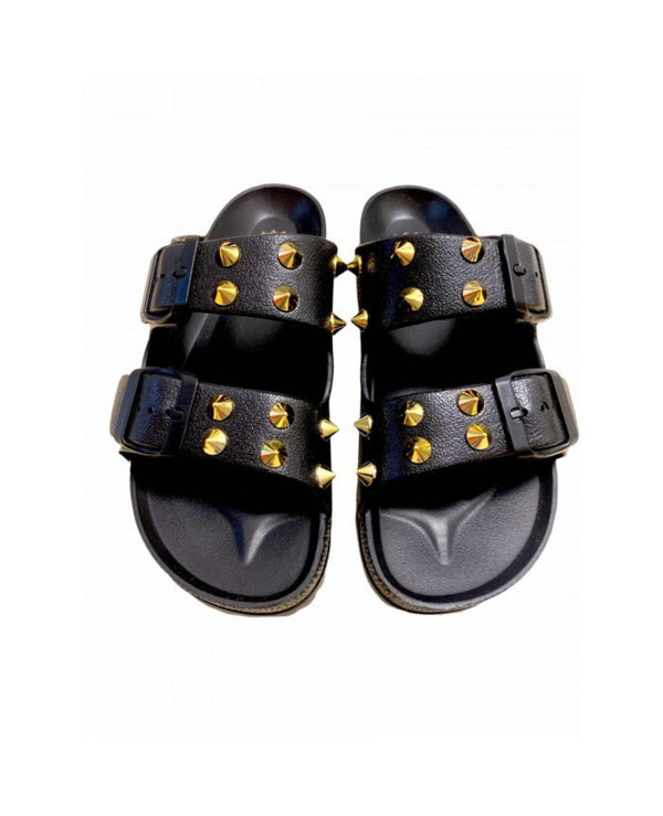 Γυναικείες Παντόφλες Μαύρο - ATENEO Sea Sandals Limited με Τρούκς
