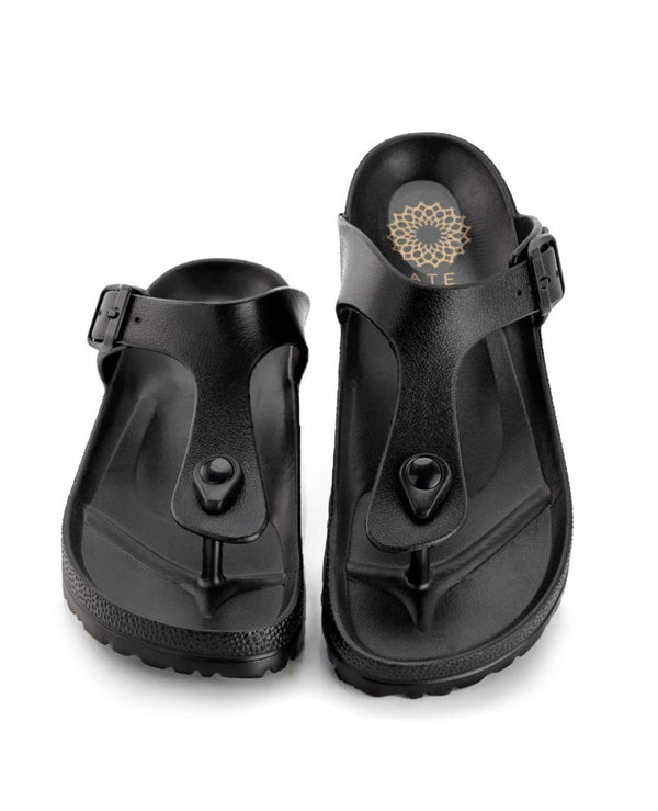 Γυναικείες Παντόφλες Μαύρο - ATENEO Sea Sandals