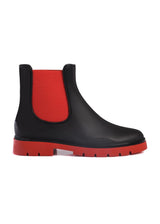 Rain Boots Black - Red by Ateneo